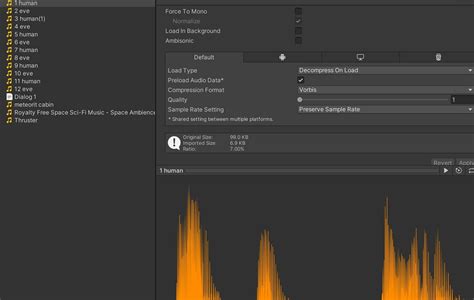 unity testing audio compression|Audio Compression Best Practices .